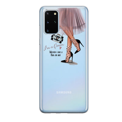 Чохол для Samsung S20 Plus - I'm a queen - Gisolo