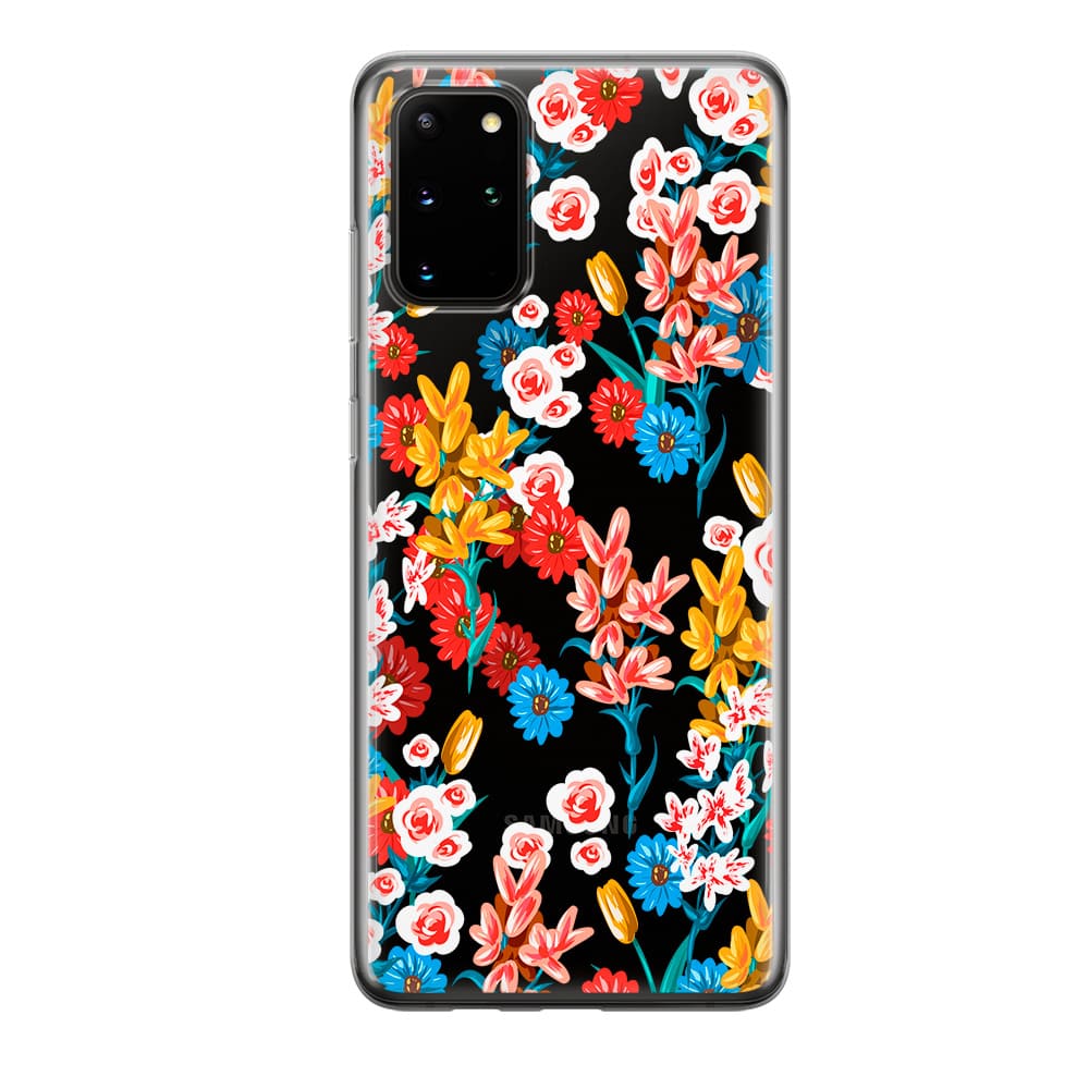 Чохол для Samsung S20 Plus - Милі квіти - Gisolo