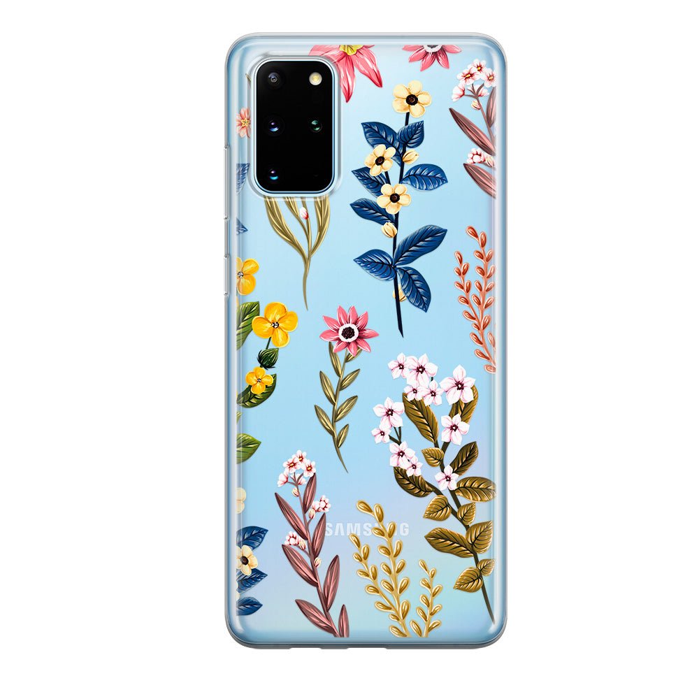 Чохол для Samsung S20 Plus - Rainbow flowers - Gisolo