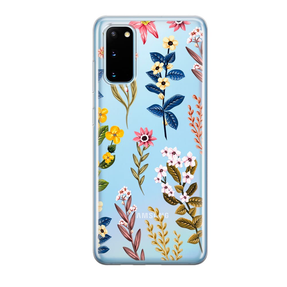 Чохол для Samsung S20 - Rainbow Flowers - Gisolo