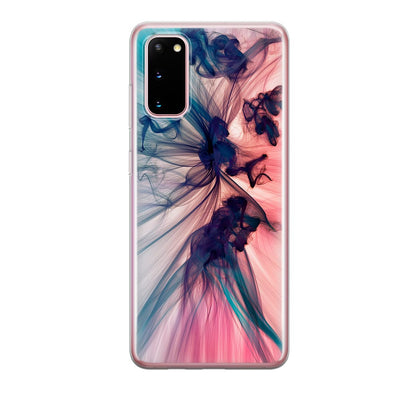 Чохол для Samsung S20 - Рожева і блакитна абстракція - Gisolo