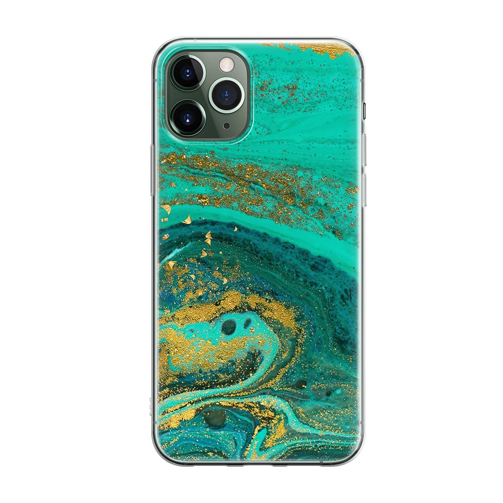 Чохол для телефона - Luxury mint abstract marble - Gisolo