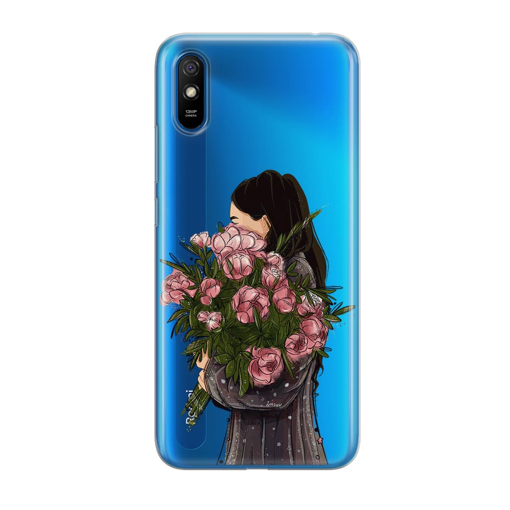 Чохол для Xiaomi Redmi 9a - Дівчина весна - Gisolo