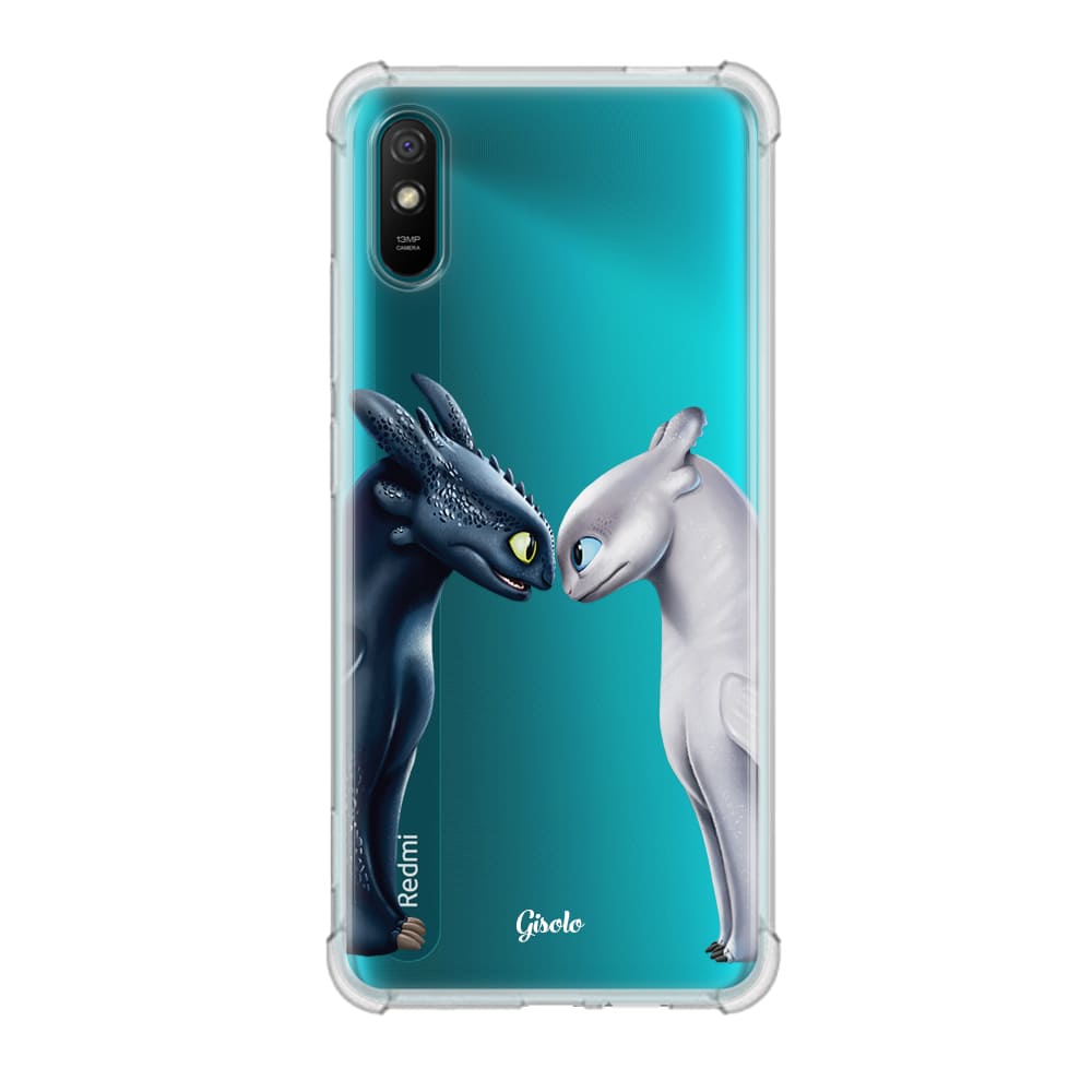 Чохол для Xiaomi Redmi 9a - Дракони - Gisolo