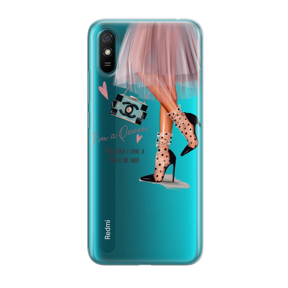 Чохол для Xiaomi Redmi 9a - I am a queen - Gisolo