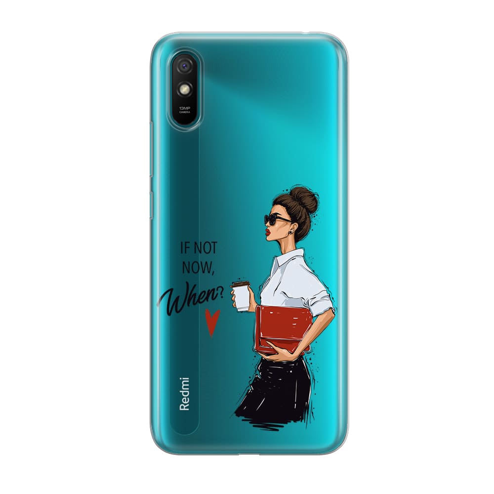 Чохол для Xiaomi Redmi 9a - If not now, when? - Gisolo
