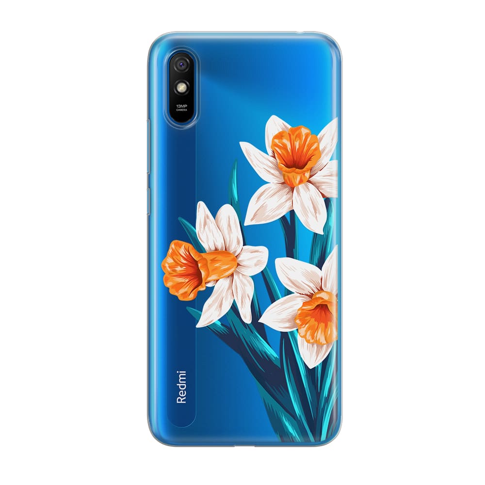 Чохол для Xiaomi Redmi 9a - Літні нарциси - Gisolo