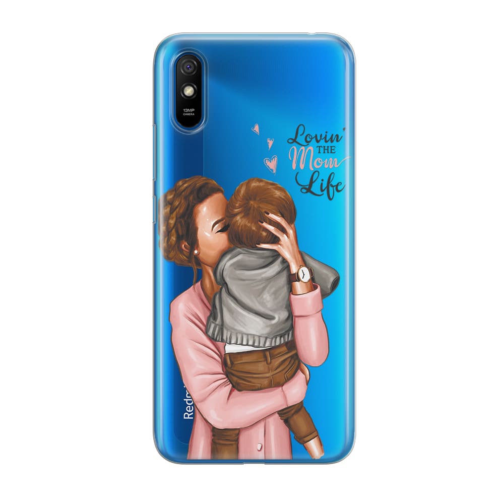 Чохол для Xiaomi Redmi 9a - Lovin the Mom life - Gisolo