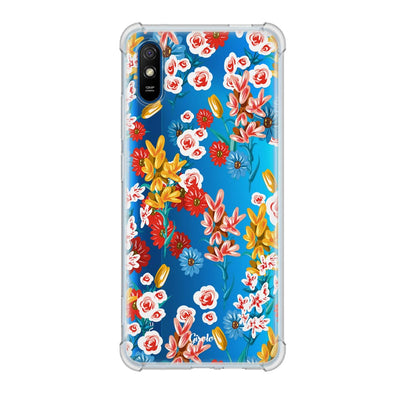 Чохол для Xiaomi Redmi 9a - Милі квіти - Gisolo