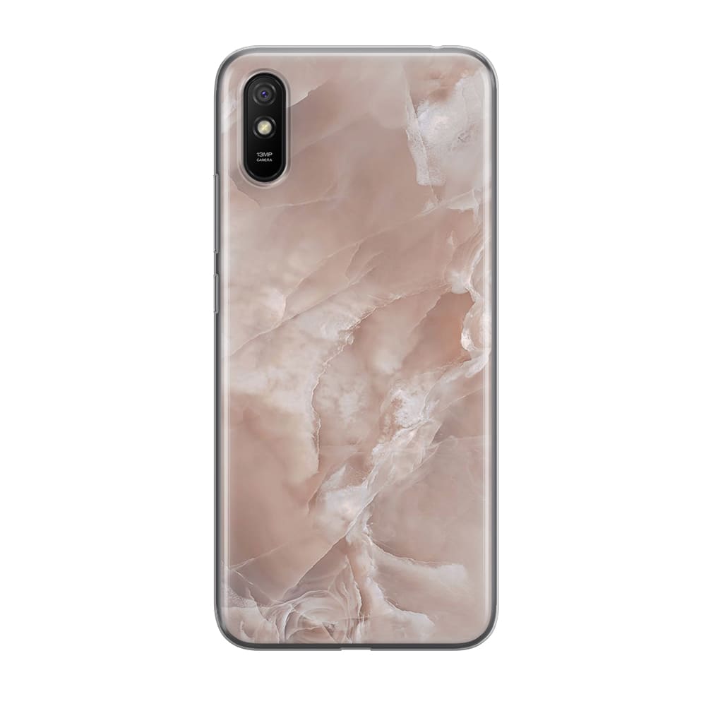 Чохол для Xiaomi Redmi 9a - Пудровий мармур - Gisolo