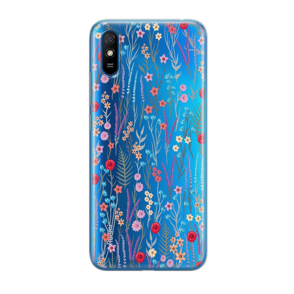 Чохол для Xiaomi Redmi 9a - Sea Flowers - Gisolo