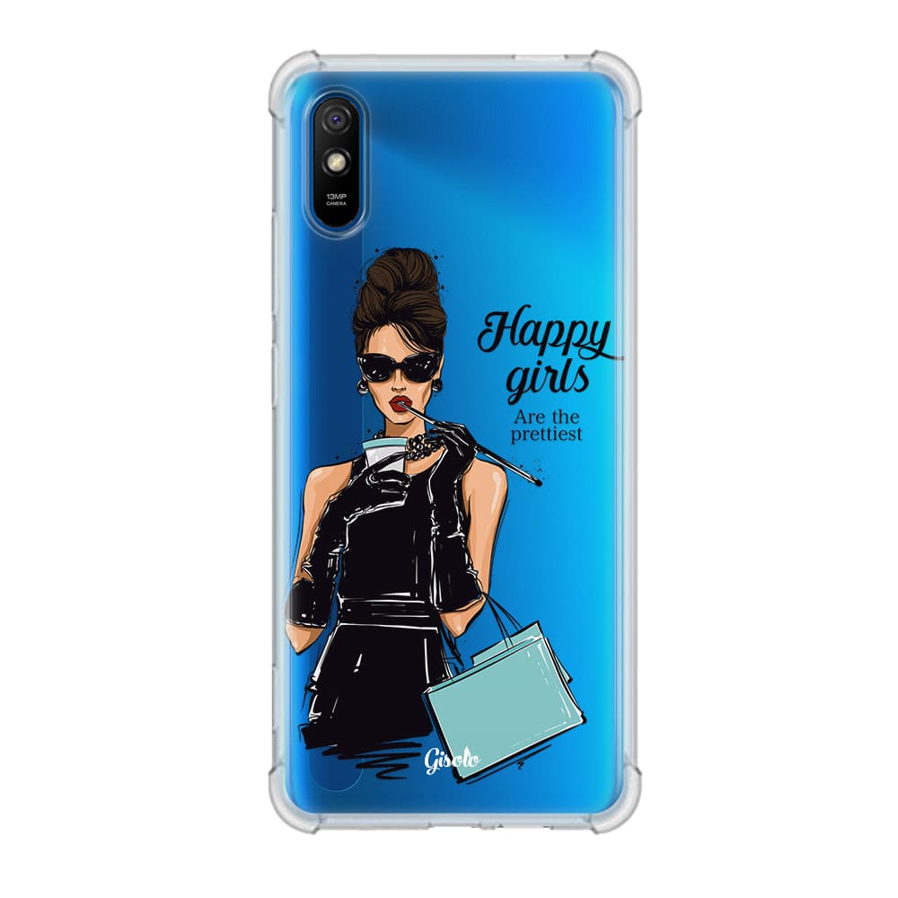 Чохол для Xiaomi Redmi 9a - Щасливі дівчата найкрасивіші - Gisolo