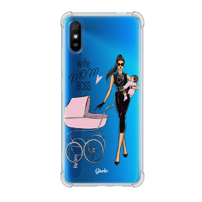 Чохол для Xiaomi Redmi 9a - Wife Mom Boss - Gisolo