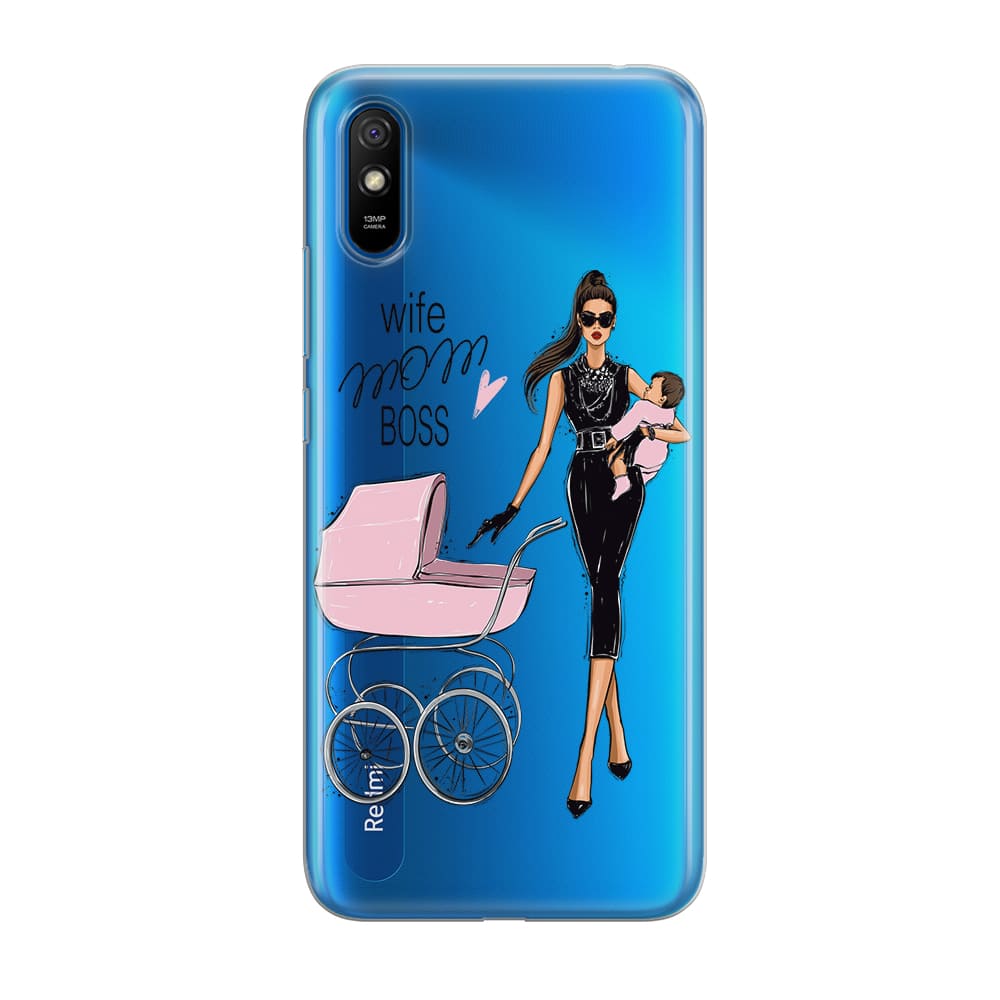 Чохол для Xiaomi Redmi 9a - Wife Mom Boss - Gisolo