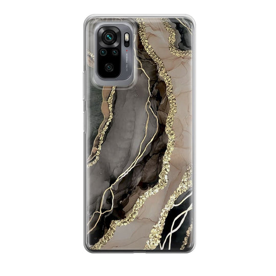 Чохол для Xiaomi Redmi Note 10 - Gold & Chocolate - Gisolo