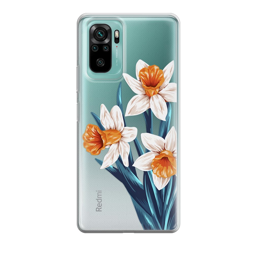 Чохол для Xiaomi Redmi Note 10 - Літні нарциси - Gisolo