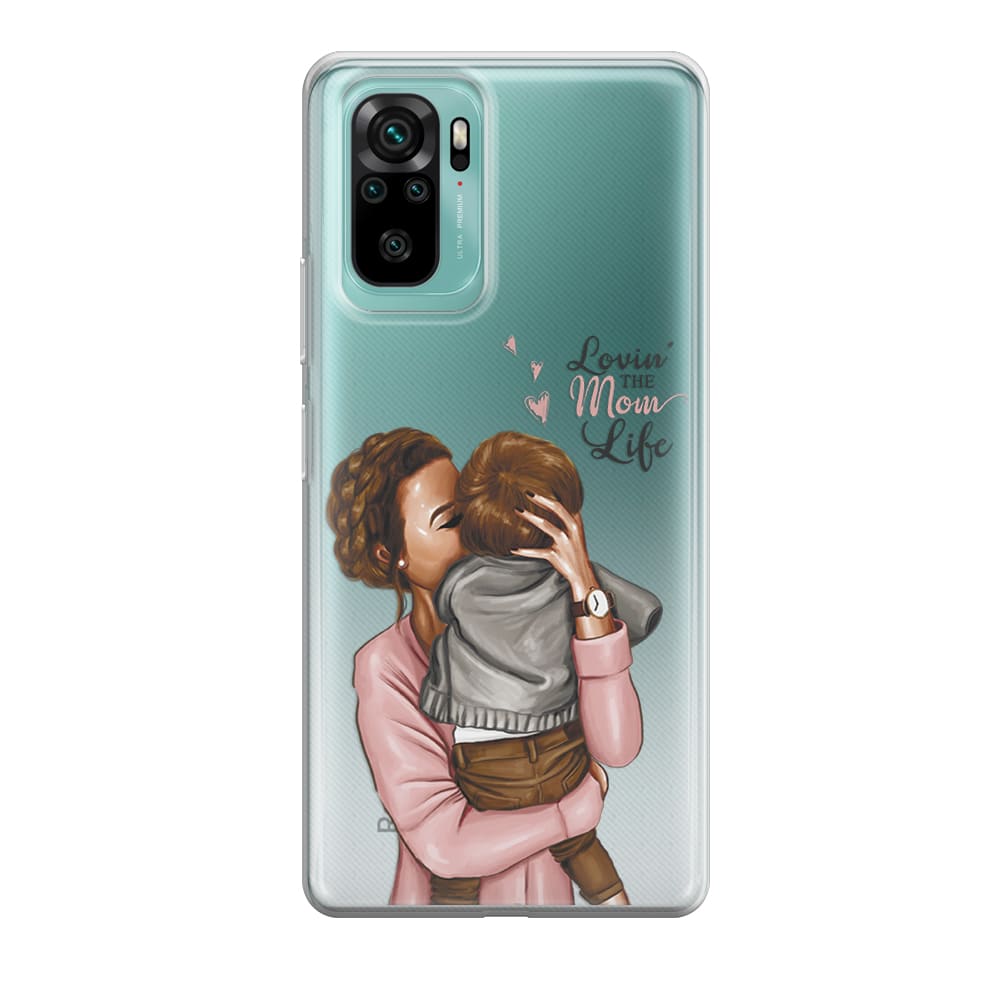 Чохол для Xiaomi Redmi Note 10 - Lovin the mom life - Gisolo
