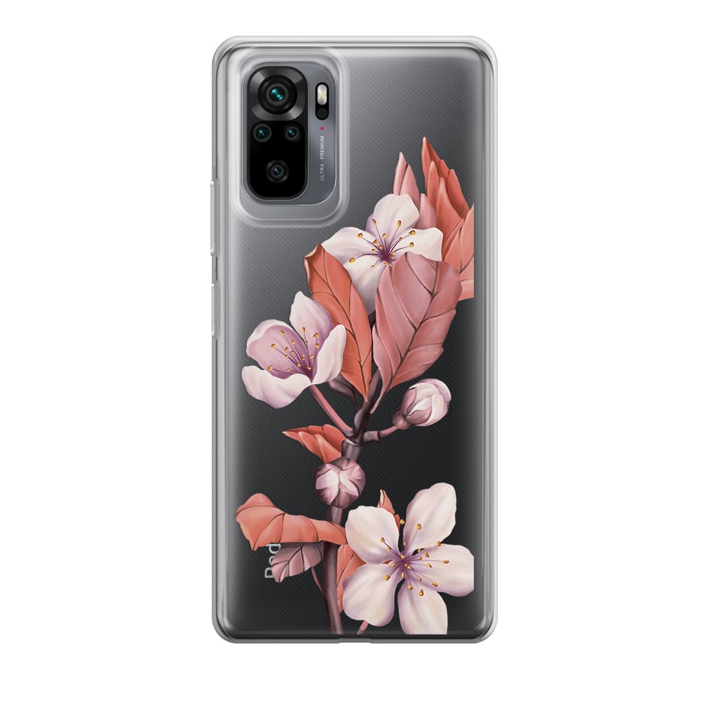 Чохол для Xiaomi Redmi Note 10 - Магнолія - Gisolo