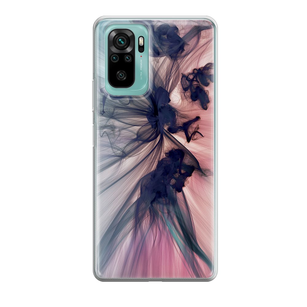 Чохол для Xiaomi Redmi Note 10 - Pink and Blue web - Gisolo
