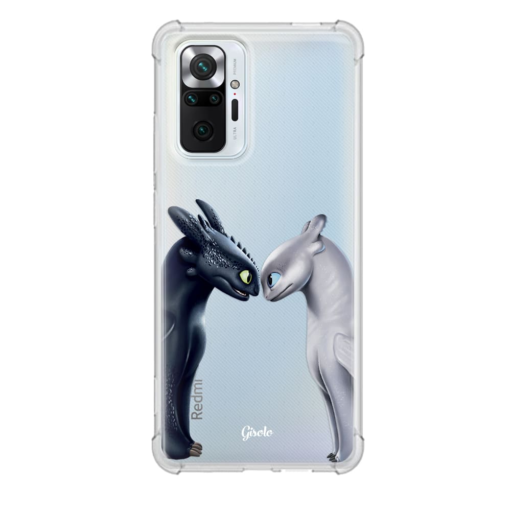 Чохол для Xiaomi Redmi Note 10 Pro - Дракони - Gisolo