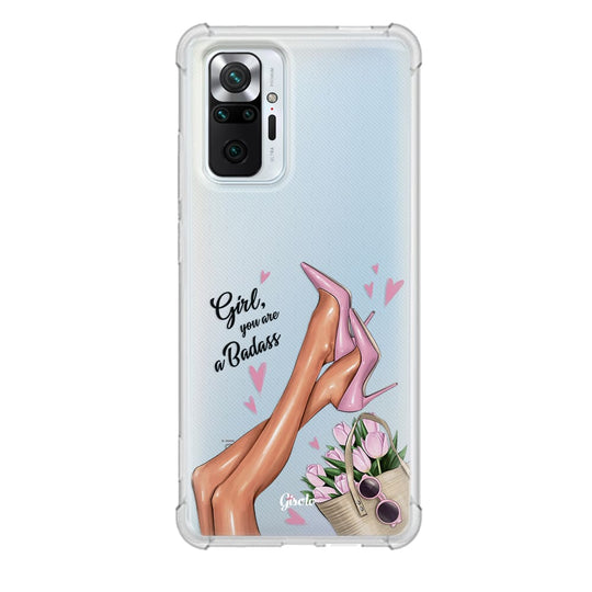 Чохол для Xiaomi Redmi Note 10 Pro - Girl, you are a badass - Gisolo