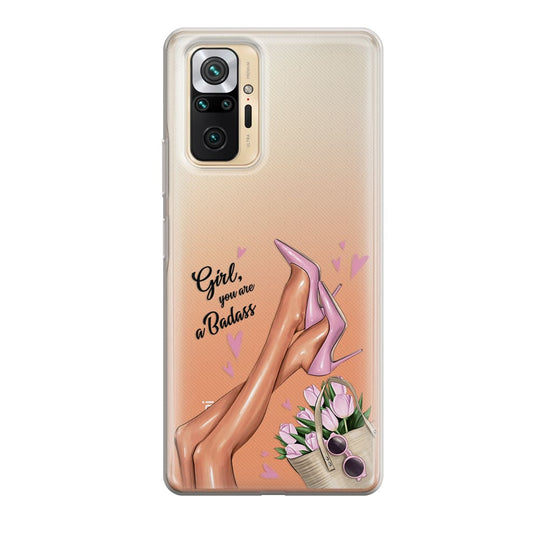 Чохол для Xiaomi Redmi Note 10 Pro - Girl, you are a badass - Gisolo