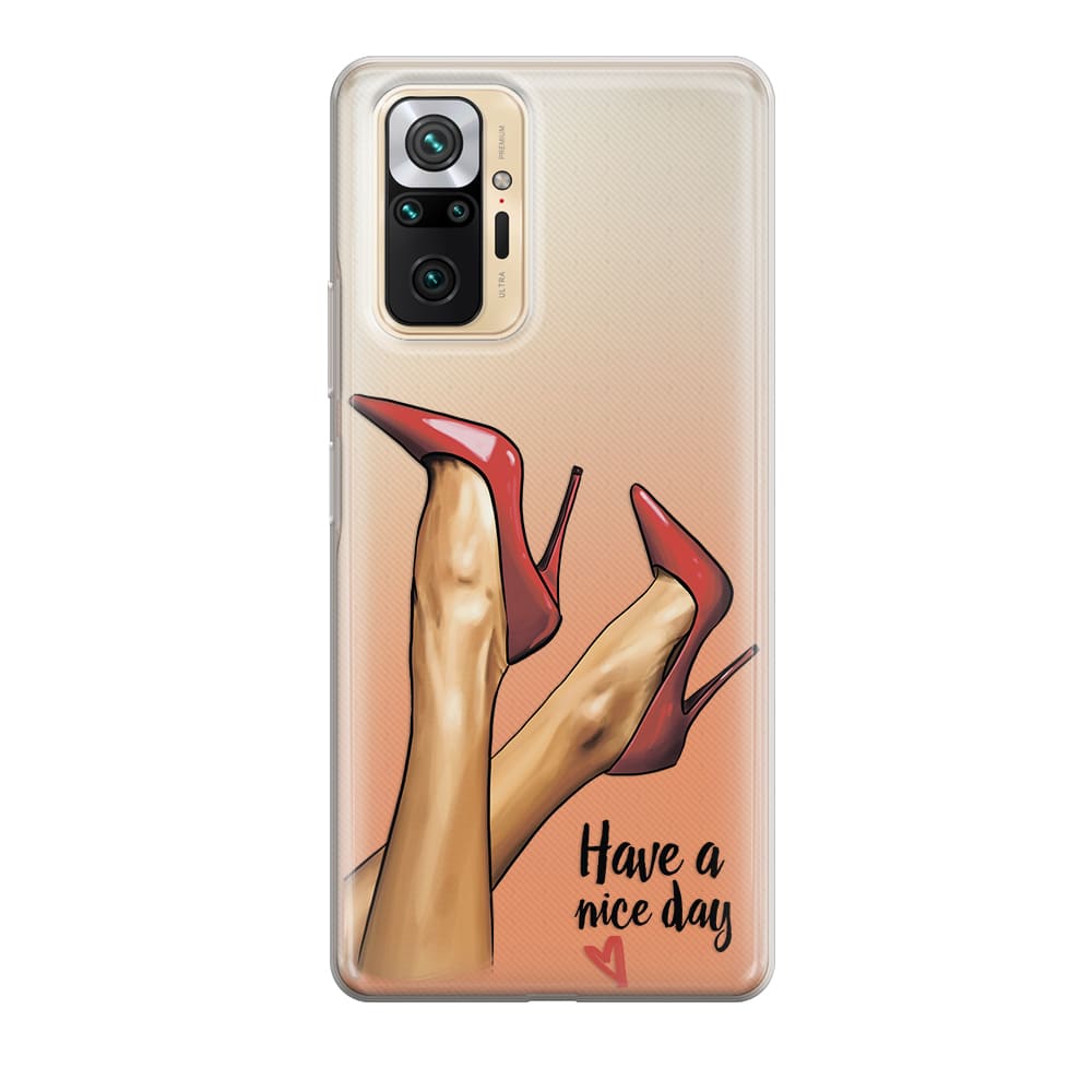 Чохол для Xiaomi Redmi Note 10 Pro - Have a nice day - Gisolo