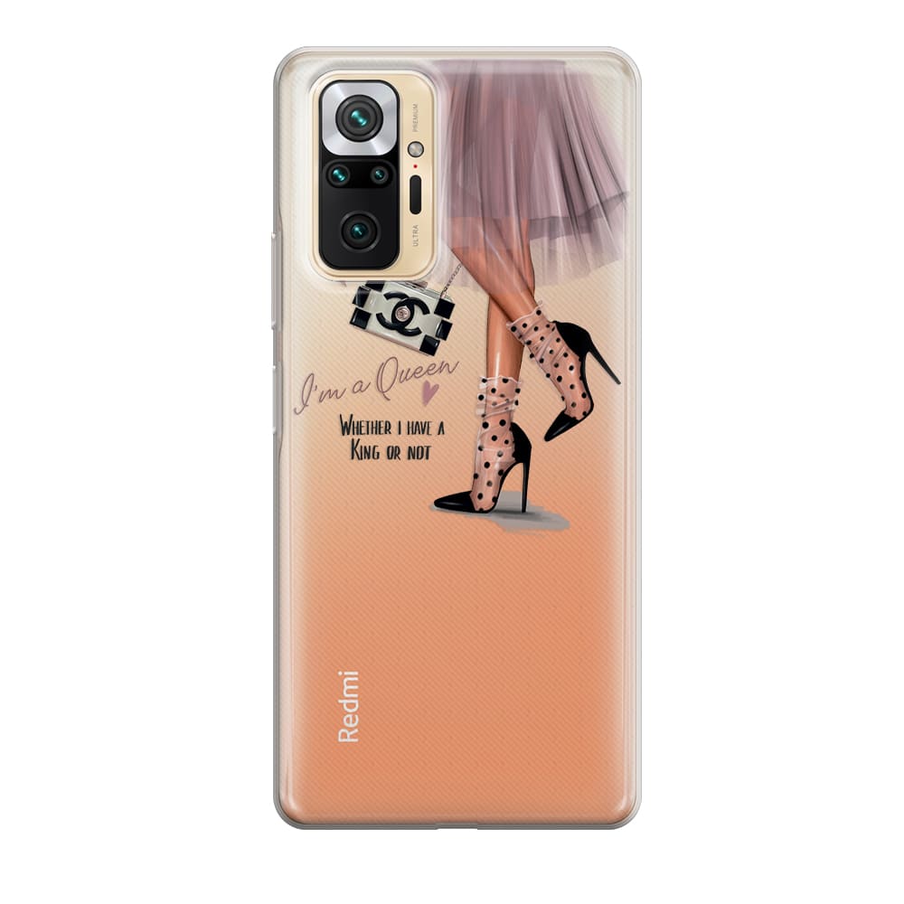 Чохол для Xiaomi Redmi Note 10 Pro - I'm a queen - Gisolo