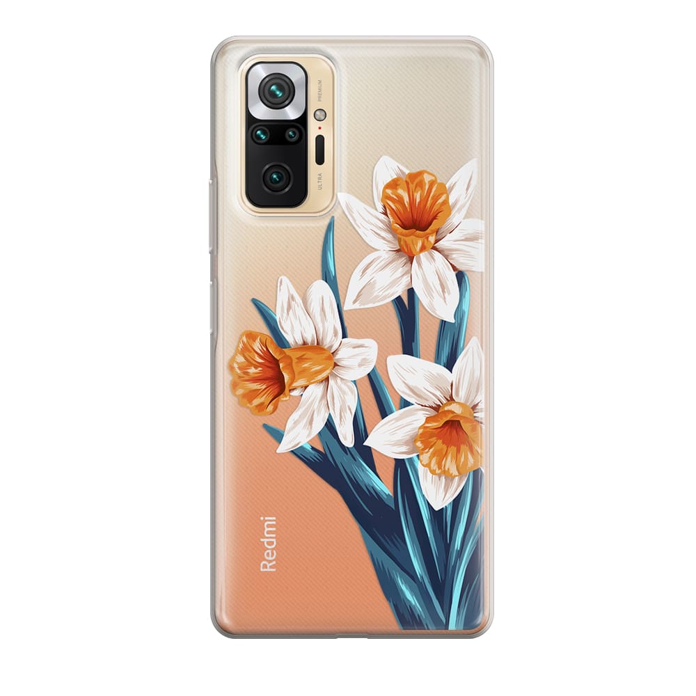 Чохол для Xiaomi Redmi Note 10 Pro - Літні нарциси - Gisolo