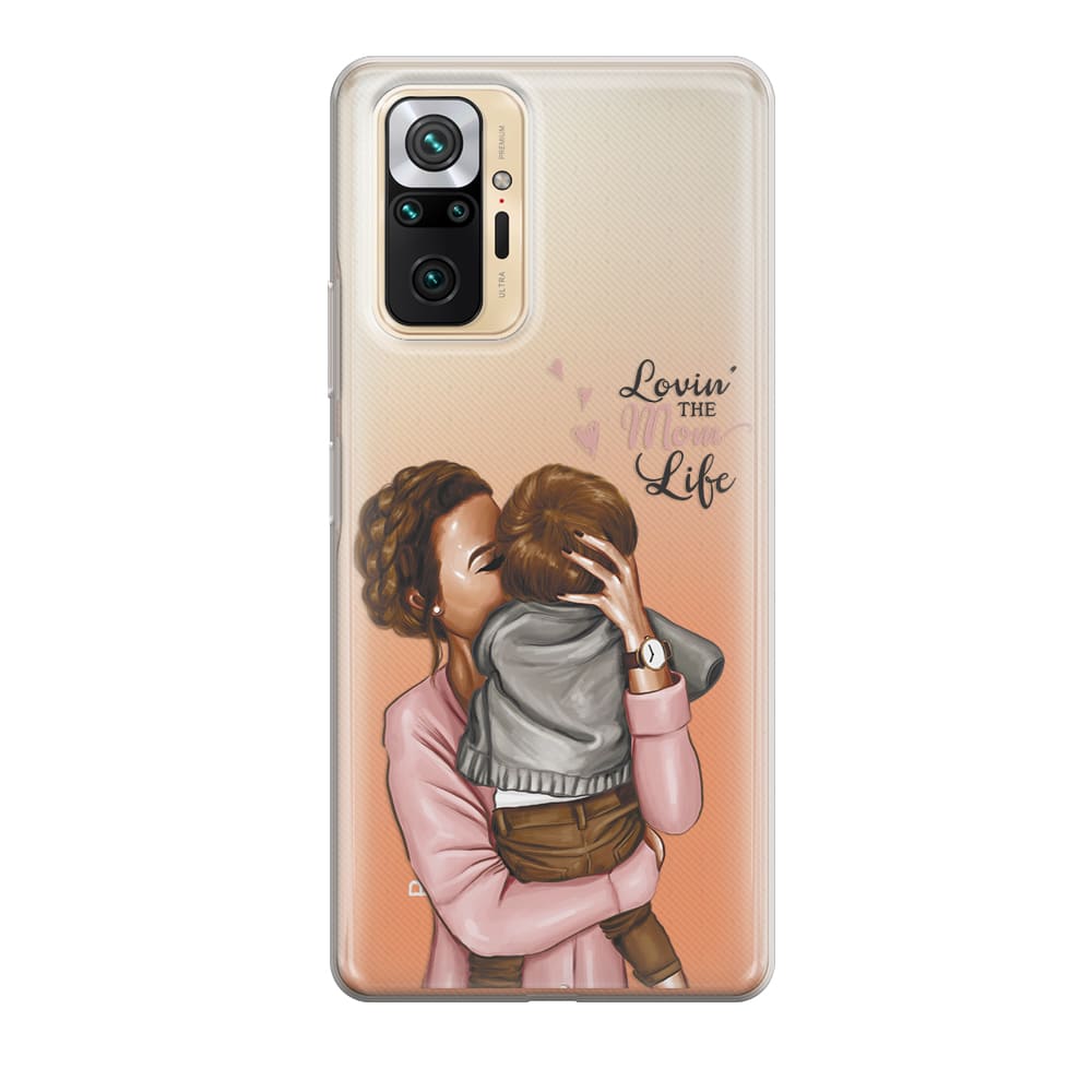 Чохол для Xiaomi Redmi Note 10 Pro - Lovin the mom life - Gisolo