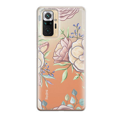 Чохол для Xiaomi Redmi Note 10 Pro - Ніжні квіти - Gisolo