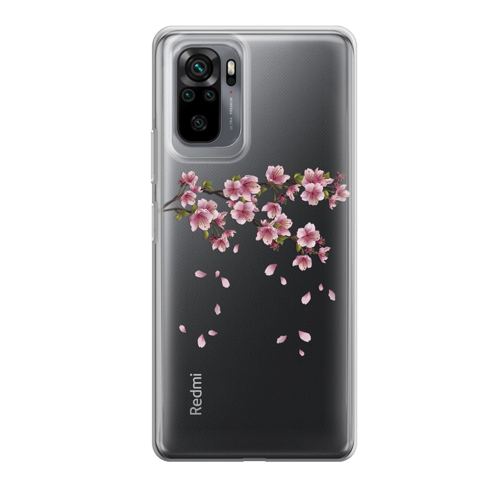 Чохол для Xiaomi Redmi Note 10 - сакура - Gisolo