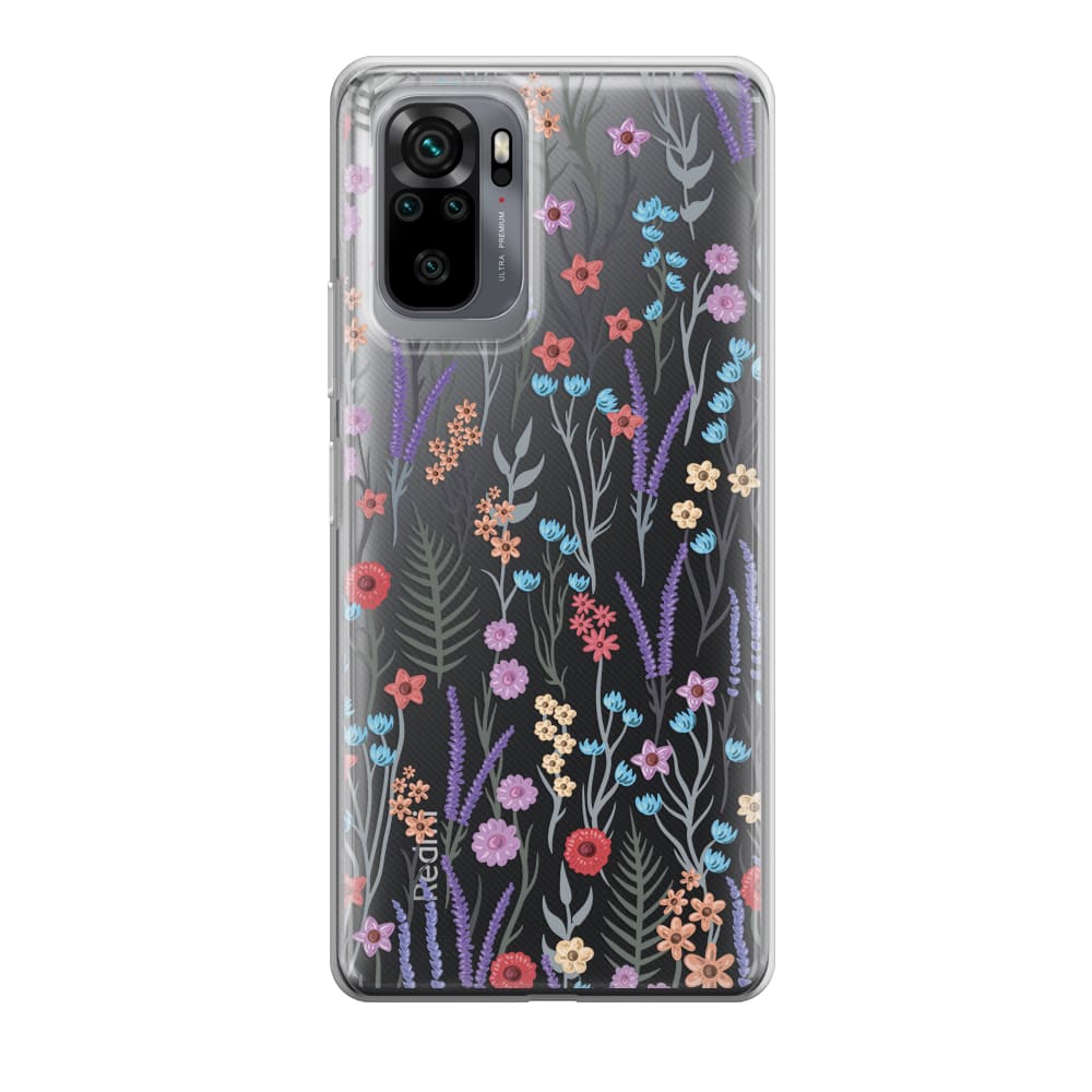 Чохол для Xiaomi Redmi Note 10 - Sea Flowers - Gisolo