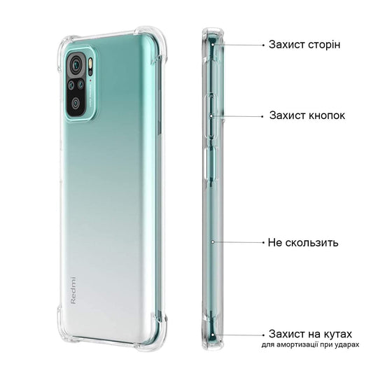 Чохол для Xiaomi Redmi Note 10 - тропічний стиль - Gisolo