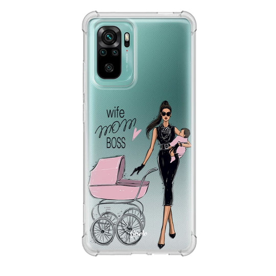Чохол для Xiaomi Redmi Note 10 - Wife Mom Boss - Gisolo