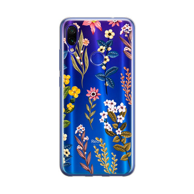 Чохол для Xiaomi Redmi Note 7 - дощові квіти - Gisolo