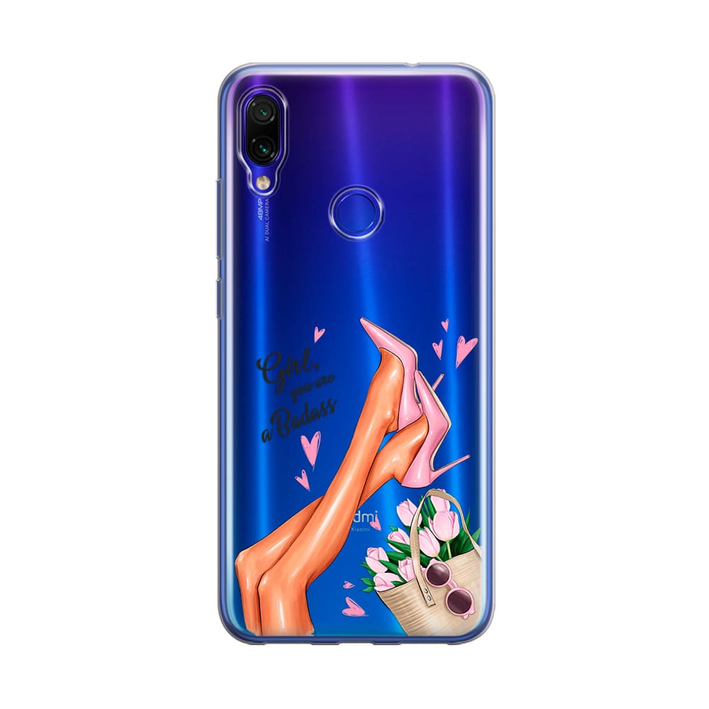 Чохол для Xiaomi Redmi Note 7 - Girl, you are a Badass - Gisolo