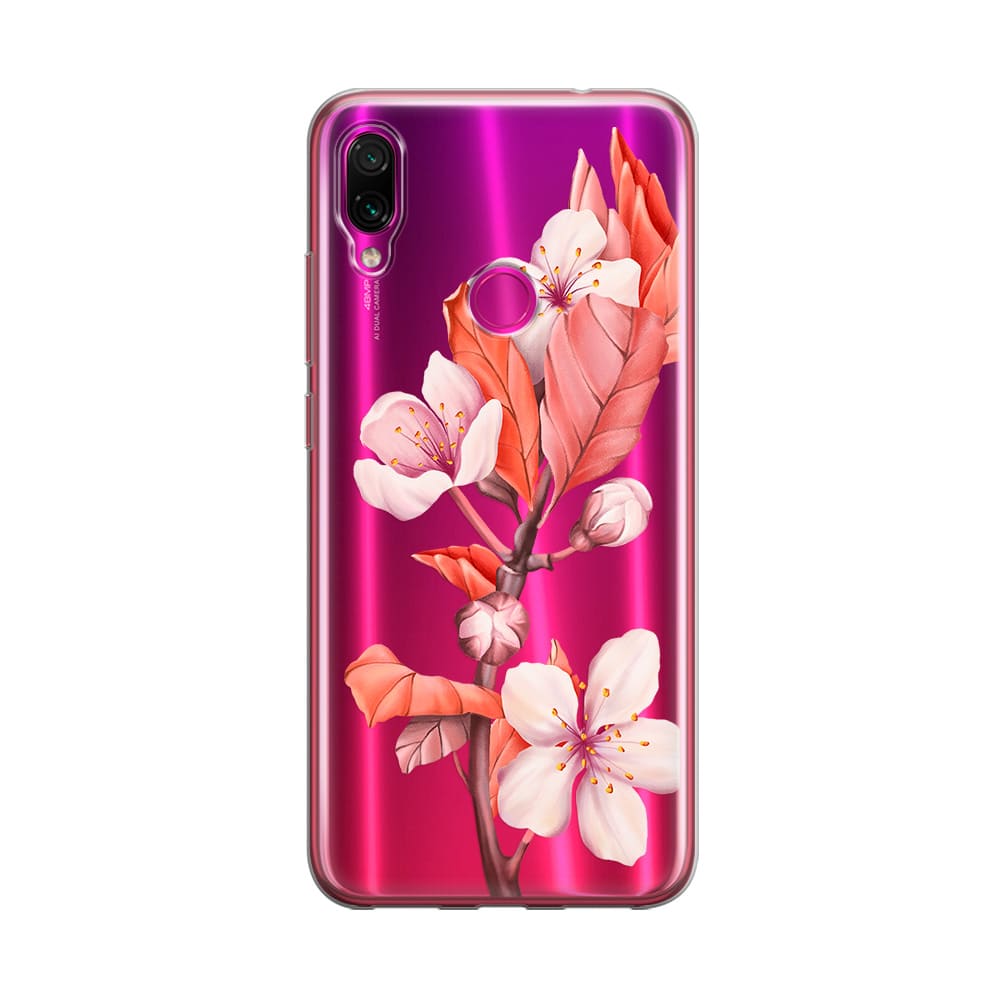 Чохол для Xiaomi Redmi Note 7 - магнолія - Gisolo