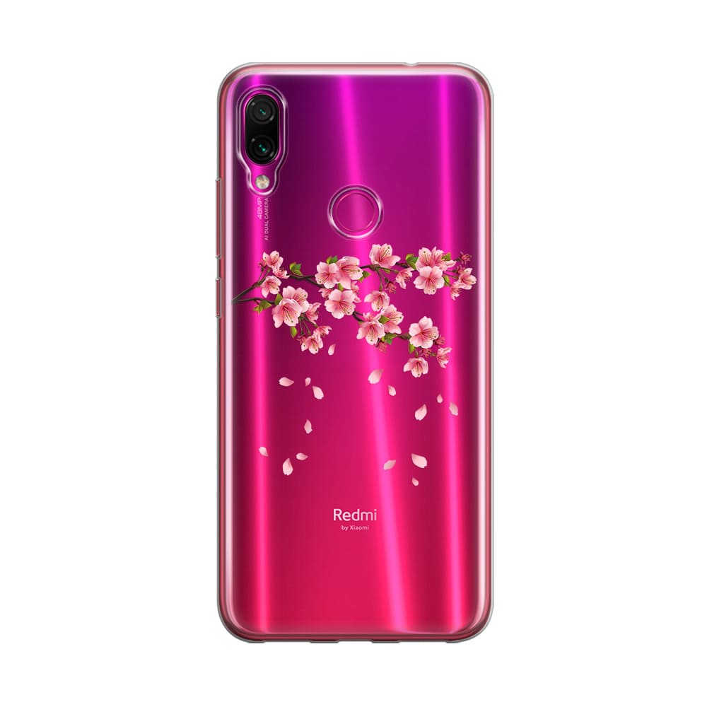 Чохол для Xiaomi Redmi Note 7 - сакура - Gisolo
