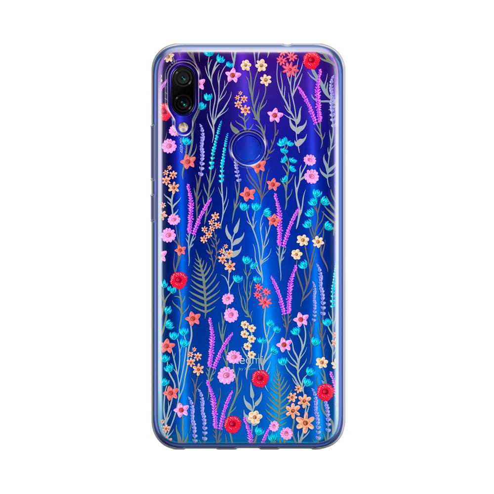 Чохол для Xiaomi Redmi Note 7 - sea flowers - Gisolo