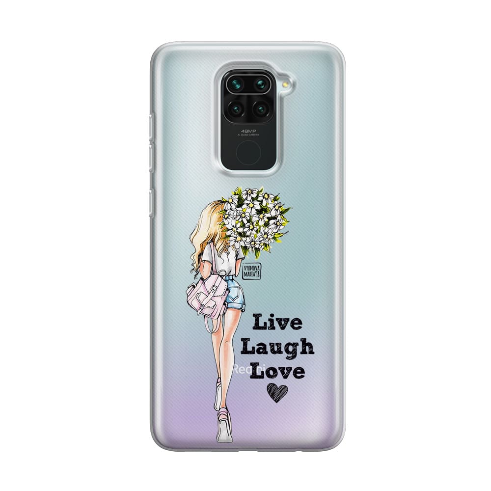Чохол для Xiaomi Redmi Note 9 - Camomile girl - Gisolo