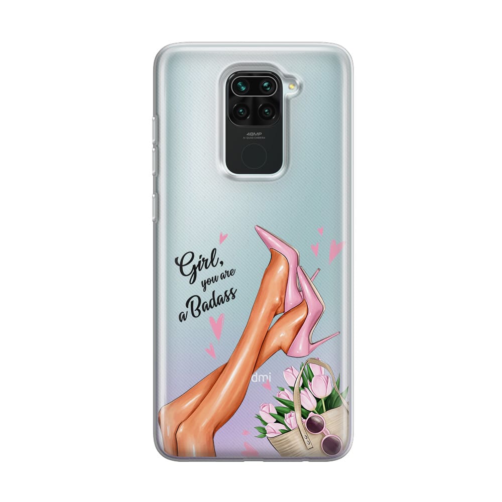 Чохол для Xiaomi Redmi Note 9 - Girl, you are badass - Gisolo
