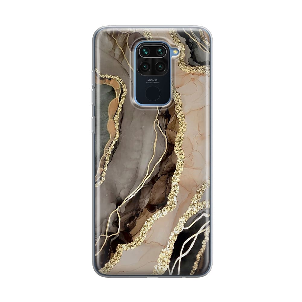 Чохол для Xiaomi Redmi Note 9 - Gold & Chocolate - Gisolo