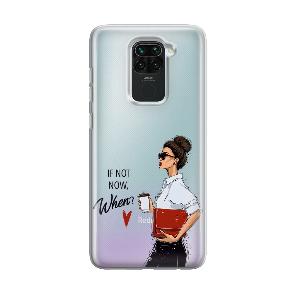 Чохол для Xiaomi Redmi Note 9 - If not now, when - Gisolo
