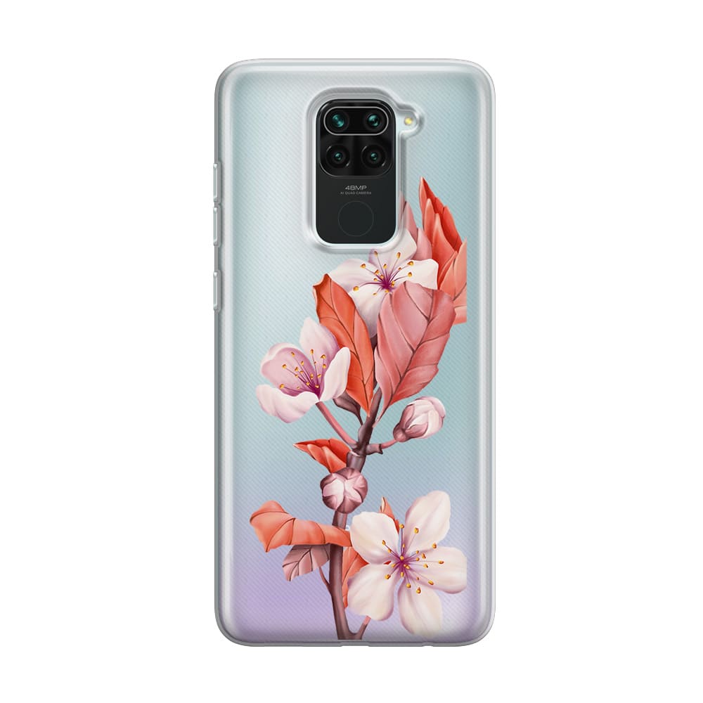Чохол для Xiaomi Redmi Note 9 - Магнолія - Gisolo