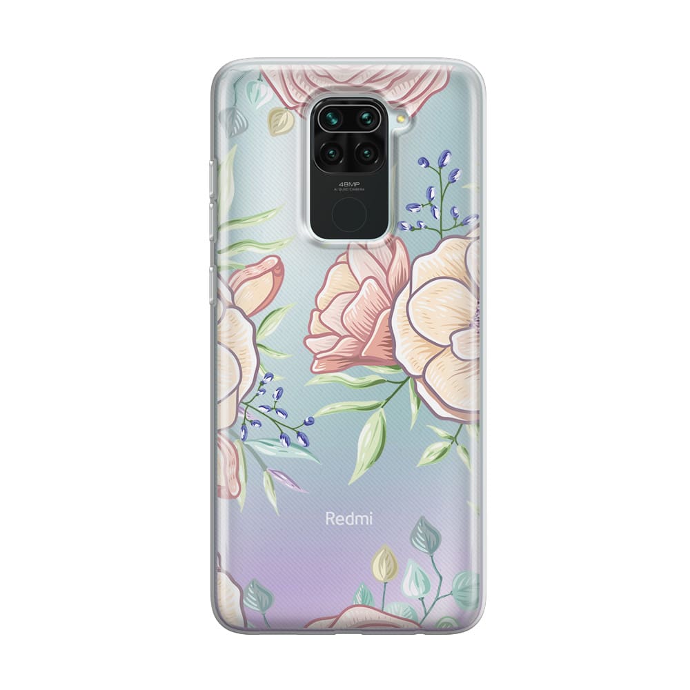 Чохол для Xiaomi Redmi Note 9 - Ніжні квіти - Gisolo