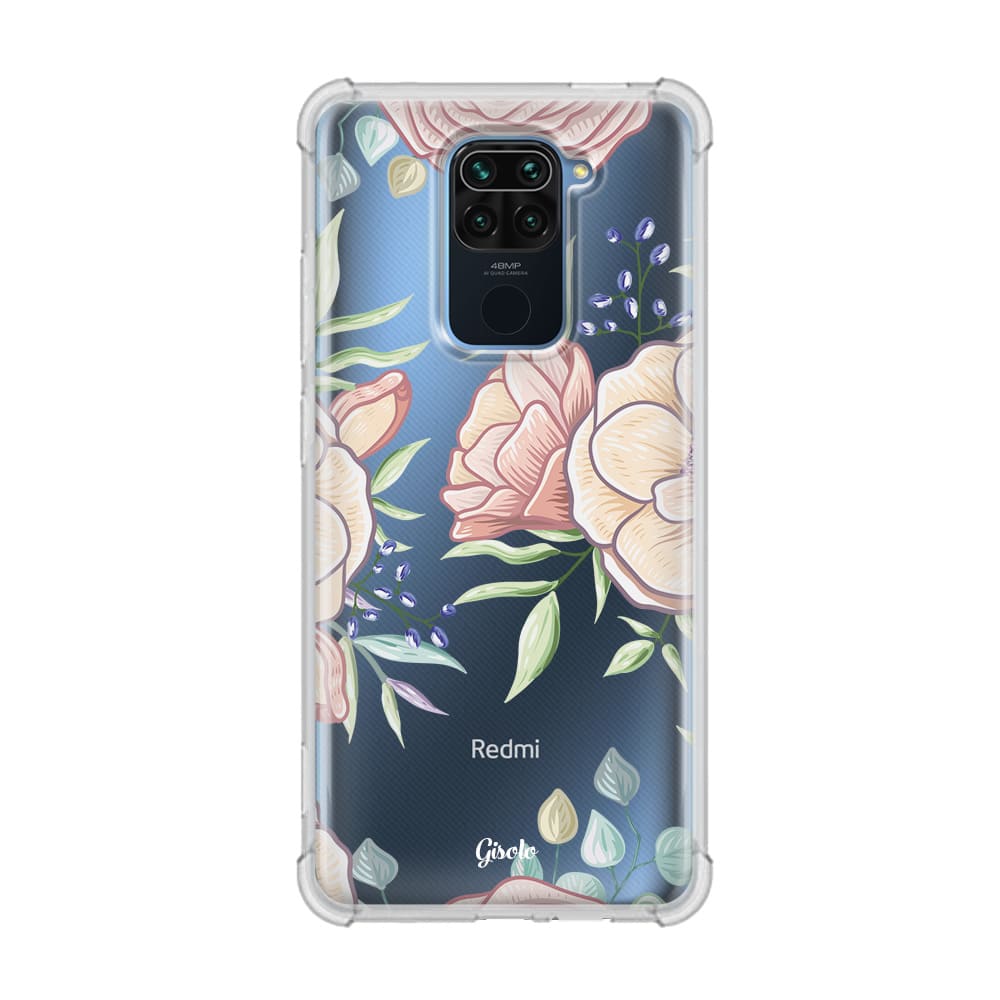 Чохол для Xiaomi Redmi Note 9 - Ніжні квіти - Gisolo