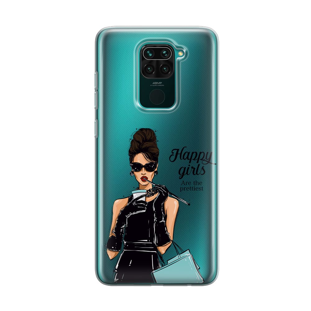 Чохол для Xiaomi Redmi Note 9 - Щасливі дівчата найкрасивіші - Gisolo