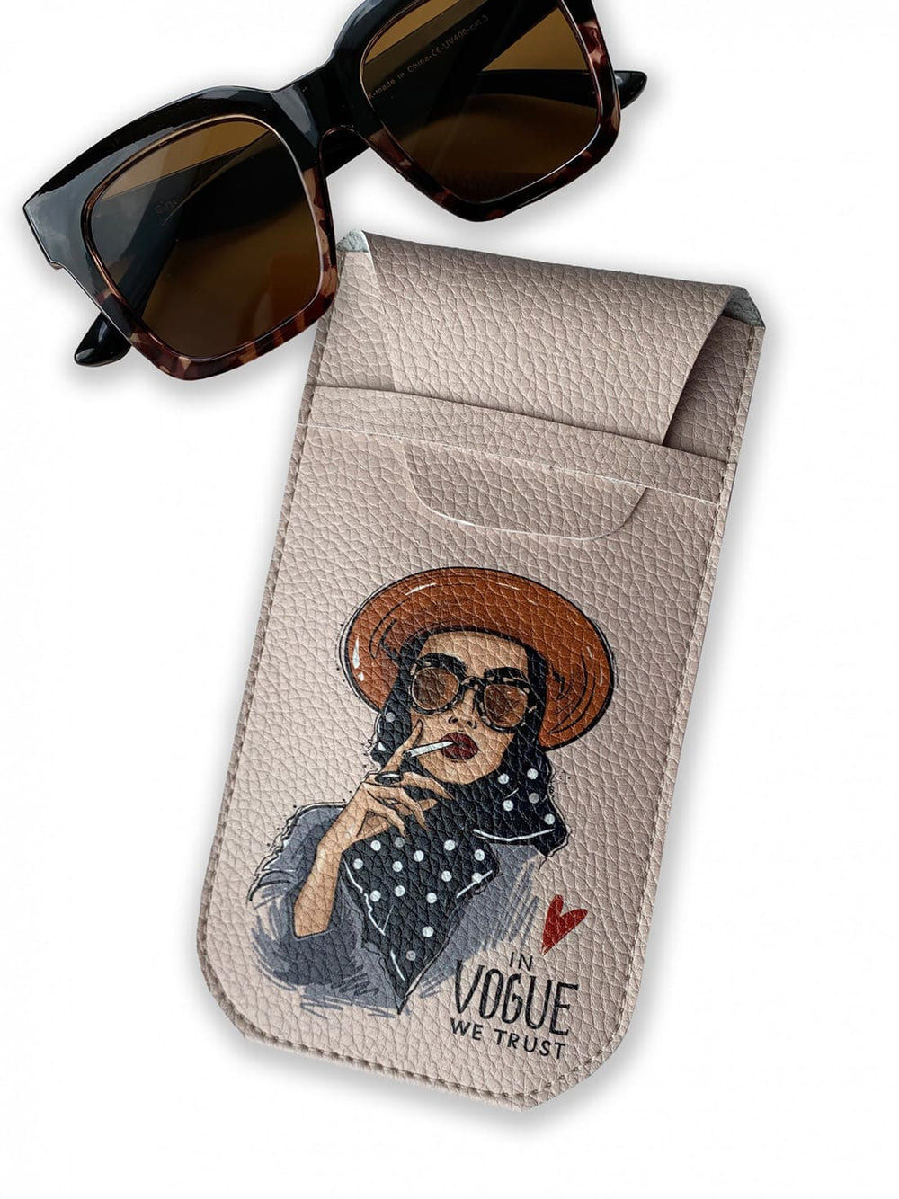 Чохол на окуляри -in Vogue We trust - Gisolo