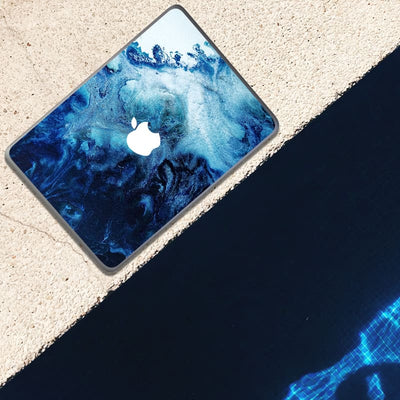 Чохол накладка для MacBook - Вода блакитного океану - Gisolo